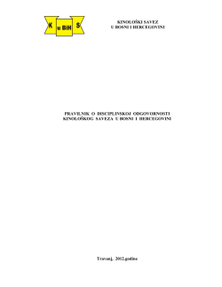 pravilnik o disciplinskoj odgovornosti