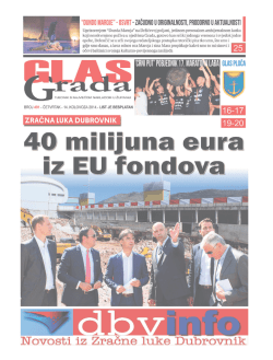 1 GlasGrada - 491 - četvrtak 14. 8. 2014.