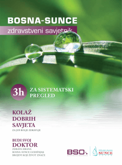 KOLAŽ DOBRIH SAVJETA DOKTOR