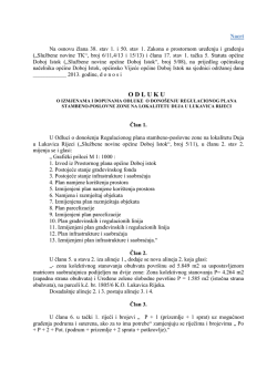 O D L U K U - Općina Doboj Istok