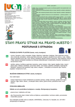 postupanje s otpadom 1 str