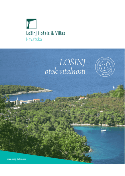 Zdravstveni turizam, Lo&scaron;inj otok vitalnosti