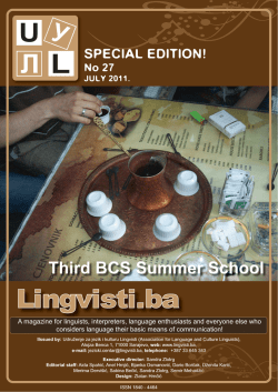 naslovna engl - Udruženje za jezik i kulturu Lingvisti
