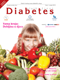 Debljina u djece - Hrvatski savez dijabetičkih udruga