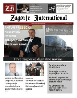 ANTUN PRESEČKI - zagorje