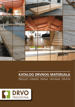 KATALOG DRVNOG MATERIJALA