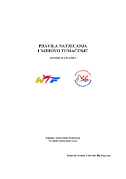 ovdje - Hrvatski Taekwondo savez