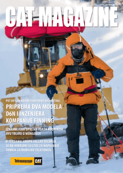 priprema dva modela d6n i inženjera kompanije finning