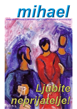 Mihael, listić Policijske kapelanije sv. Mihaela