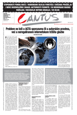 problem ne leži u aCta sporazumu ili u autorskim pravima