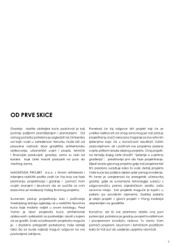 OD PRVE SKICE - MAGNITUDA PROJEKT doo
