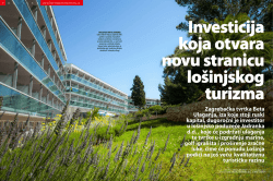 Investicija koja otvara novu stranicu lo&scaron;injskog turizma (.pdf)