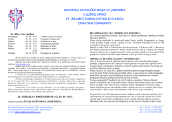 29 Rujan 2013 - St Jerome Croatian Catholic Church