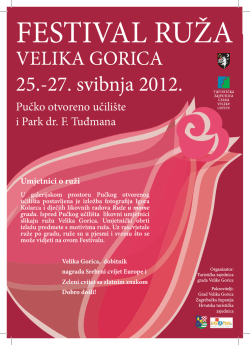 FESTIVAL RUŽA - Obrtnička komora Zagreb