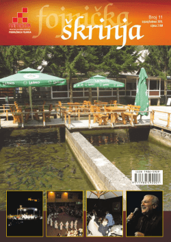 Fojnička &scaron;krinja broj 11