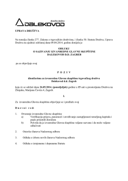 UPRAVA DRU&Scaron;TVA Na temelju članka 277. Zakona