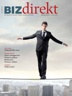 Središnja Hrvatska - MeetME - Meeting and Event Management