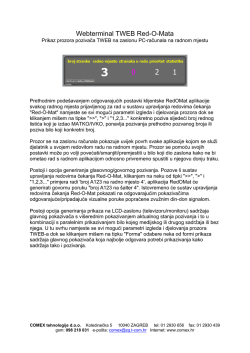 Pozivači Red-O-Mata - Comex tehnologije doo logo