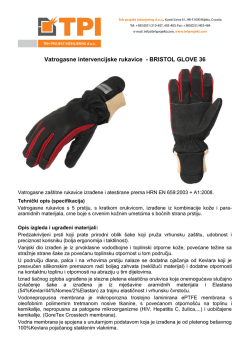 Bristol FIREMASTER FUSION vatrogasne rukavice HR