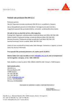 SIKA BH D.O.O.