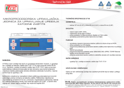 tehnički list - Pa-El Katodna Za&scaron;tita