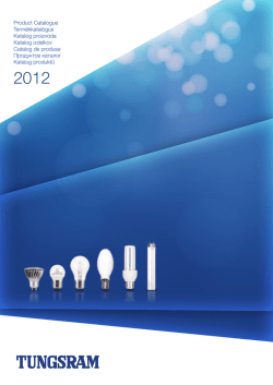 Product Catalogue Term&eacute;kkatal&oacute;gus Katalog