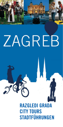 CITY TOUR - Turistička zajednica grada Zagreba