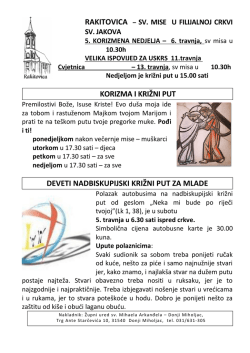 RAKITOVICA &ndash; SV