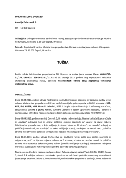 Tekst tužbe u PDF formatu možete pročitati/preuzeti ovdje.