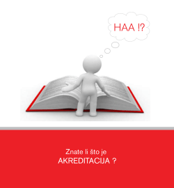 HAA: Znate li što je akreditacija?