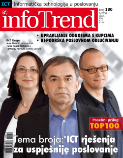Tema broja: ICT rješenja za uspješnije poslovanje