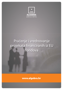 Praćenje i vrednovanje projekata