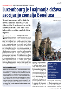 Luxembourg je i najmanja država asocijacije zemalja Beneluxa