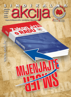 Sindikalna akcija - broj 423/424, 15. listopada 2013.1992 KB