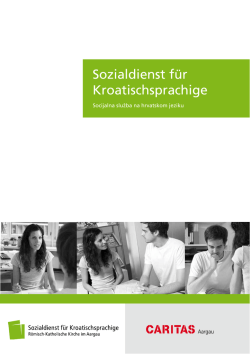 Sozialdienst f&uuml;r Kroatischsprachige