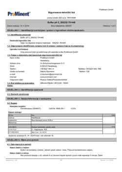 Sigurnosno-tehnički list
