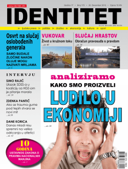 Osvrt na slučaj oslobođenih generala