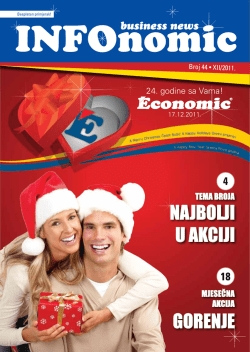 GORENJE NAJBOLJI U AKCIJI