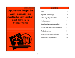 Uputstvo koje će vam pomoći da nadjete smje&scaron;taj pod kiriju u