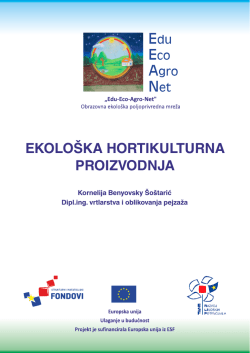 Ekolo&scaron;ka hortikulturalna proizvodnja