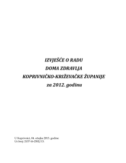 Izvje&scaron;će o radu za 2012.god. (.pdf)