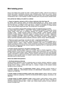Mini katalog prava - Dru&scaron;tvo tjelesnih invalida