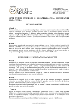 ovdje - Conte Adriatic