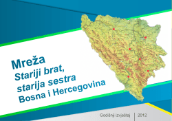 Godi&scaron;nji izvje&scaron;taj Mreže Stariji brat, starija sestra BiH - narko-ne