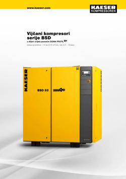 BSD 30–45 kW - KAESER KOMPRESSOREN