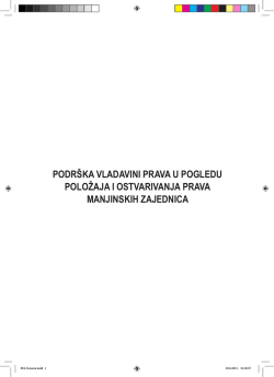 podr&scaron;ka vladavini prava u pogledu položaja i ostvarivanja prava