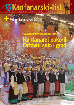 Kanfanarski list - Broj 31, Prosinac 2010