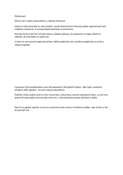 Svadbeni menui (PDF) - Izleti&scaron;te Polovanec