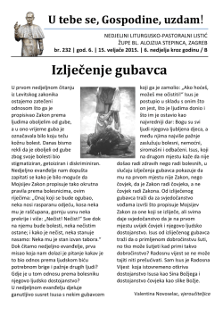 Listić - Župa bl. Alojzija Stepinca, Zagreb