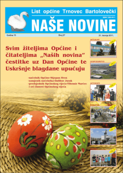 Broj 27 - Općina Trnovec Bartolovečki